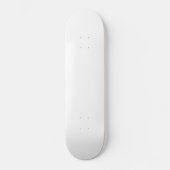 Cool Blanc Créez votre propre skateboard (Recto)