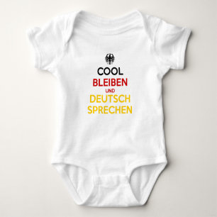Cool blijven en Duits spreken Romper