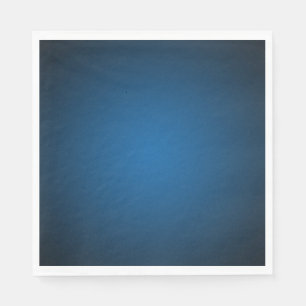 Cool Blue-Black Grainy Vignette Servetten