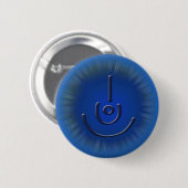 Cool Blue Blessed Symbol Button (Voorkant /achterkant)