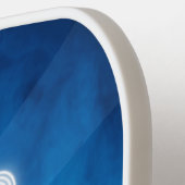 Cool Blue Disco Queen Pickleball Champ Paddle (Links Detail)