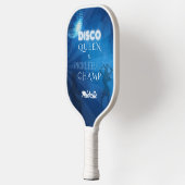Cool Blue Disco Queen Pickleball Champ Paddle (Links)