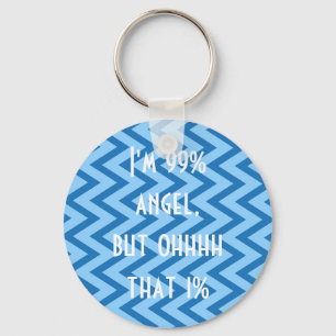 Cool Blue Fanny Sleutelhanger