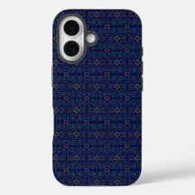 Cool Blue Geometric Squares iPhone / iPad case