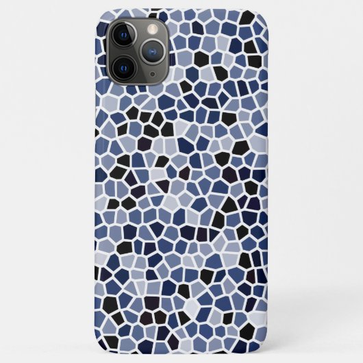 COOL Blue Glas in lood Patroon Case-Mate iPhone Case (Achterkant)