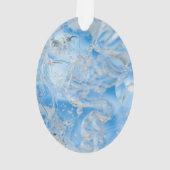 Cool Blue Iceberg Ornament (achterkant)