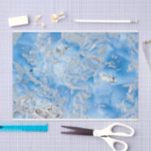 Cool Blue Iceberg Tissuepapier (Craft)