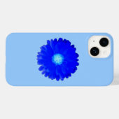 Cool Blue Marigold Case-Mate iPhone Case (Achterkant (horizontaal))