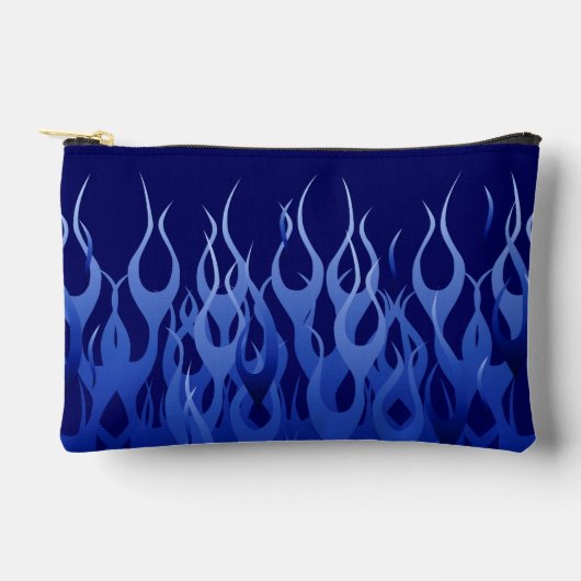 Cool Blue op Blue Racing Flames Etui (Voorkant)