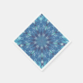 Cool Blue Pattern Servet (Hoek)