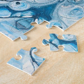 Cool Blue Skull Legpuzzel (Zijkant)