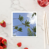 Cool Blue Sky en palmbomen Servet (Insitu)