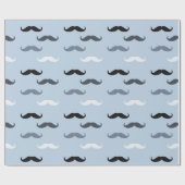 Cool Blue snorren Cadeaupapier (Vlak)