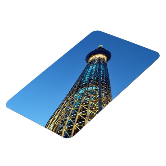 Cool Blue Tokyo Skytree: Japan Magneet (Linkerzijde)