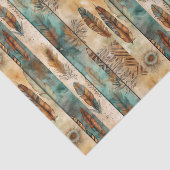 Cool Boho Westerne tegelpatroon decoupage Tissuepapier (Detail)