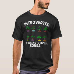 Cool Bonsai Boom Voor Mannen Vrouwen Plant Vrouw J T-shirt