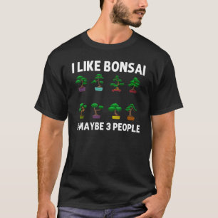 Cool Bonsai Tree for Men Women Plant Lady Japans T-shirt