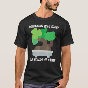 Cool Bonsai voor mannen vader jongens boom plant t T-shirt