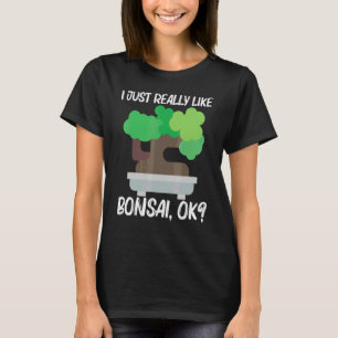 Cool Bonsai voor mannen vrouwen boom plant tuin 1 T-shirt