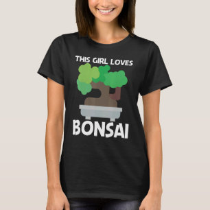 Cool Bonsai voor meisjes Kinder Plant Tuin 1 T-shirt