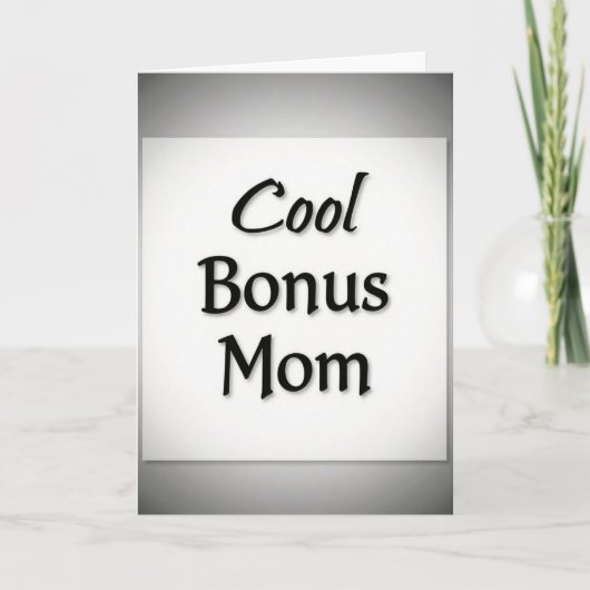 Cool Bonus Moeder Kaart (Voorkant)