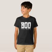 Cool BOO Drippy Script Funny Kind Halloween T-shirt (Voorkant volledig)