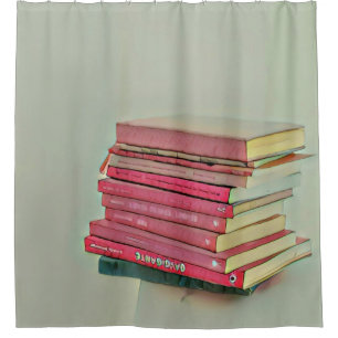 Cool book gift douchegordijn