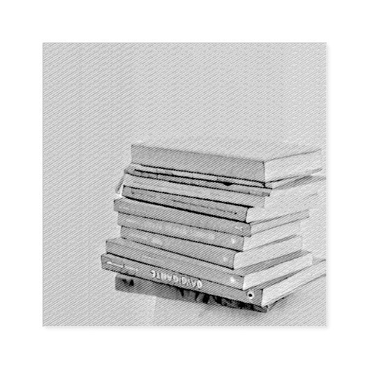 Cool book gift 	rubberstempel (Afrduk)