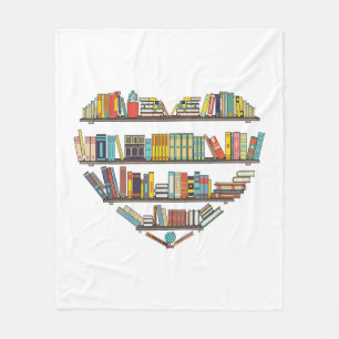 Cool Books Reading Men Women Book Literacy L Fleece Deken