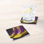 Cool Boots Vierkante Kartonnen Onderzetter (Insitu)