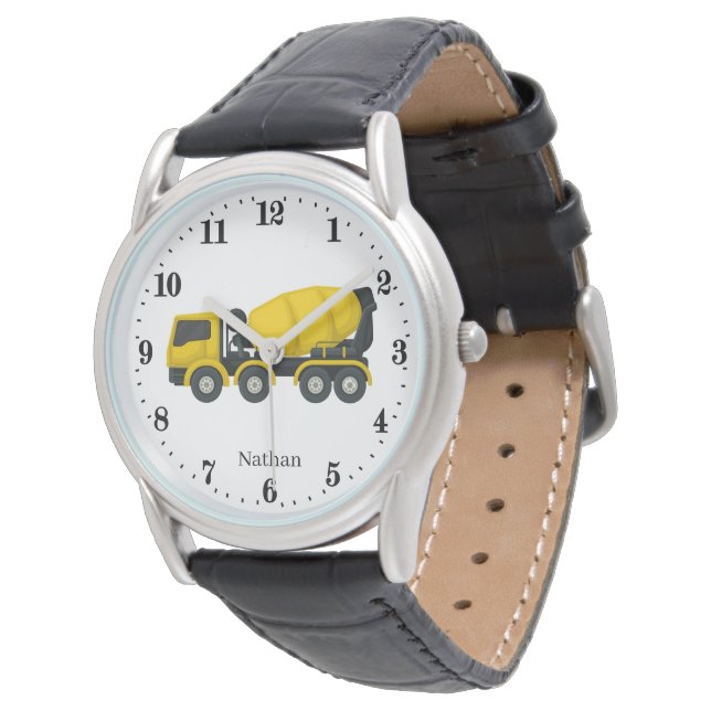 Cool Bouwvakkers mannen Horloge (Gekanteld)