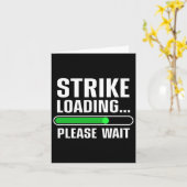 Cool Bowling Art voor mannen Kinder Bowler Bowling Kaart (Gele Bloem)