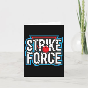 Cool Bowling Strike Force Bowling Fan Bowling Team Kaart