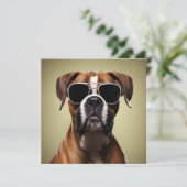 Cool Boxer Dog (Staand voorkant)