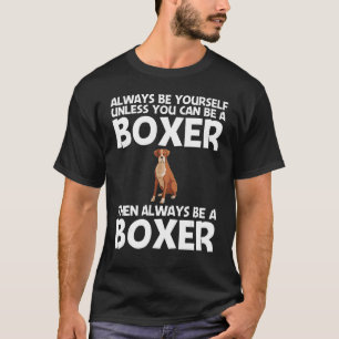 Cool boxer Dog voor mannen Puppy Dog Owner Trai T-shirt