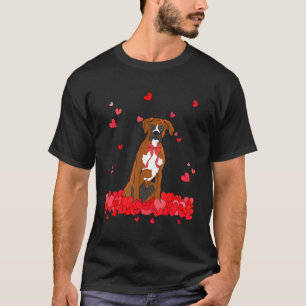 Cool Boxer Valentijnsdag Dog T-shirt