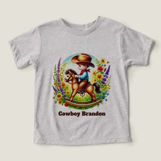 Cool boys add name cowboy lovers (Design Recto)