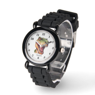 Cool boys dinosaurus naam toevoegen horloge