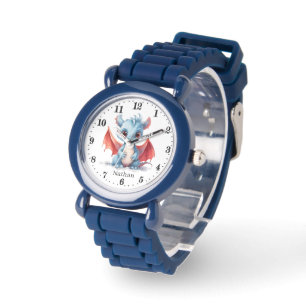 Cool boys dragon naam toevoegen horloge