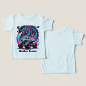 Cool boys monster truck customizable (Design Recto & Verso)