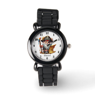 Cool boys pirate naam toevoegen horloge