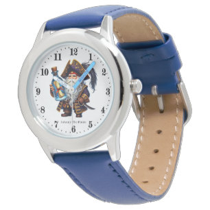 Cool boys pirate naam toevoegen horloge