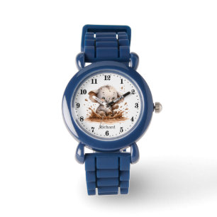 Cool boys voeg naam olifant toe horloge