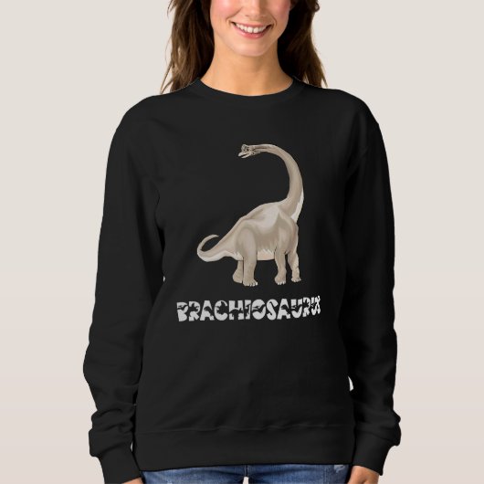 Cool Brachiosaurus Dinosaur Dino Saurus Reptile He Trui (Voorkant)