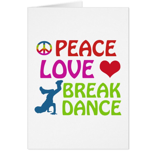 Cool Break-dansdansen design (Voorkant)