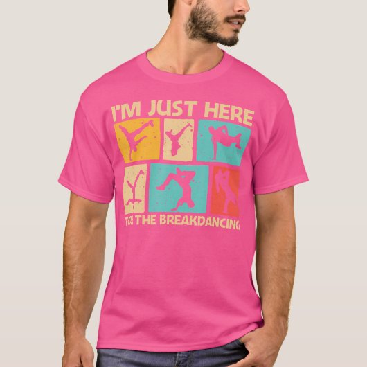 Cool Breakdance Art For Breakdancer Breakdancing T-shirt (Voorkant)