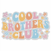 Cool Brothers Club III Sticker (Voorkant)