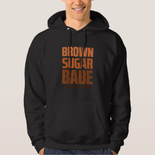 Cool Brown Sugar Babe Black American Histo Hoodie