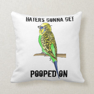 Cool Budgie Coussin