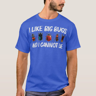 Cool Bug Gift for Men Women Bug Hunter Animal T-shirt